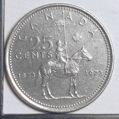 Cents 1973 canada - 25, elizabeth