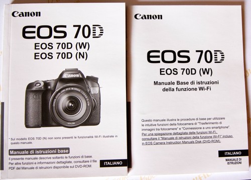 Canon eos 70d - 70d, italiano