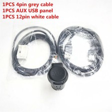 Adaptateur de câble audio aux / USB pour Peugeot 307 407