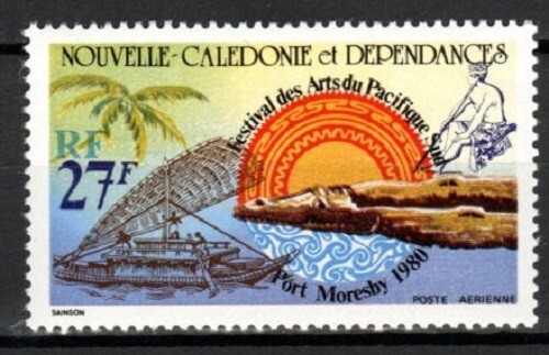 1980 nouvelle caledonie poste - 1980,