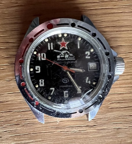 Montre mécanique soviétique