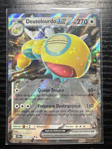 Carte pokémon deusolourdo - carte,