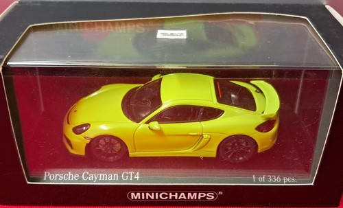 Minichamps porsche cayman gt4 - cayman,