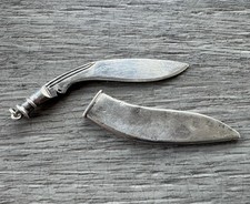 Pendentif Ancien Miniature - Couteau Kukri lame Gurkha