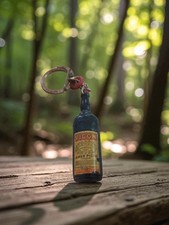 Porte-clés publicitaire ancien Picon vintage collection rétro bistrot bar déco