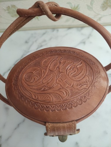 Petit sac sculpté cuir - petit,