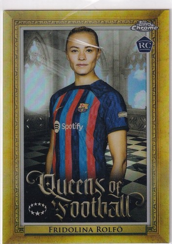 Topps chrome women 2022 - women, 2022/23