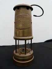 lampe de mineur british coal mining company wales u.k. type vale