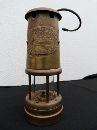 Lampe mineur british - lampe, coal