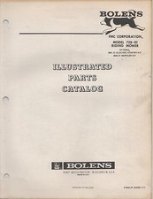 1972 BOLEN RIDING MOWER MODEL