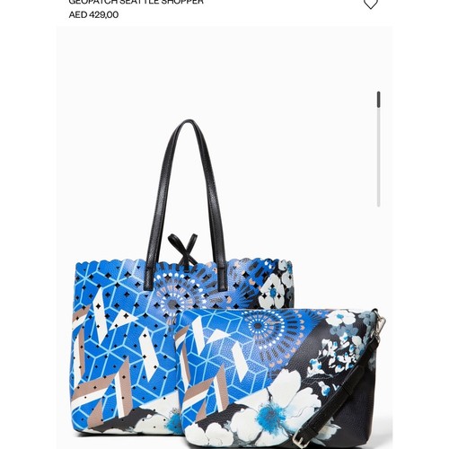 Desigual blue geo floral - geo,