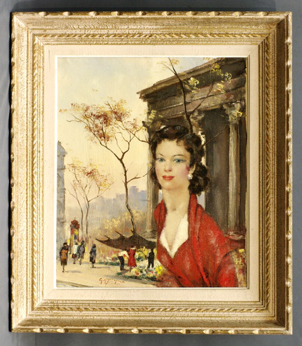 Tableau vers 1950 georges - tableau,