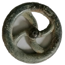 Rouelle en plomb 4 rayons à