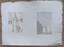 Deux dessins préparatoires de