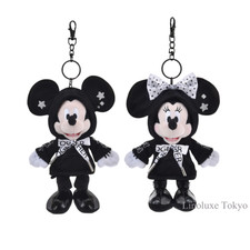 Lot de 2 peluches porte-clés Disney Store Japon Mickey Mouse et Minnie Mouse ...