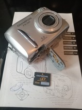 Appareil photo numérique vintage compact Olympus FE-110 5 méga carte xd 