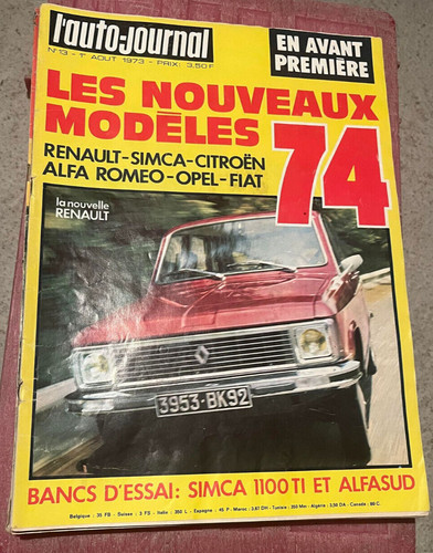 Auto journal 13 - l'auto, n°13