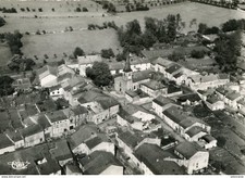 S8776 cpsm 88 Ville sur Illon - Vue aérienne