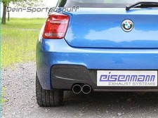 Eisenmann Inox Échappement Sport Race BMW 1er F20 F21 116i 118i 2x76mm Rond