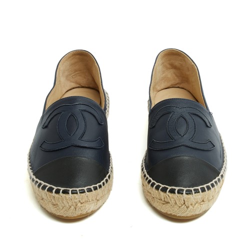 Chanel espadrilles cuir tons - 2,