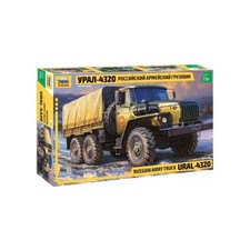 Maquette Zvezda 1/35 Ural-4320, Camion Militaire Russe 6x6 Détaillé Avec 357 Piè