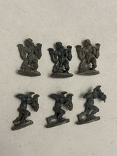 Lot 6 Rares Figurines Plomb