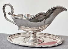 SAUCIERE EN ARGENT MASSIF POINÇON 800 ÉPOQUE 19ème.