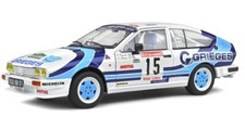SOLIDO - Voiture du Rallye des Garrigues 1986 – ALFA ROMEO GTV6 - 1/18 - SOL1...