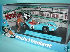 DIORAMA IXO VAILLANTE N° 3 LE MANS 1961 MICHEL VAILLANT WARSON GRATON BD 1/43