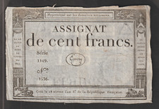 Assignat de  100 FRANCS  du