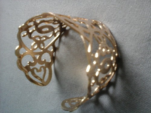 Bracelet fantaisie dore - bracelet,