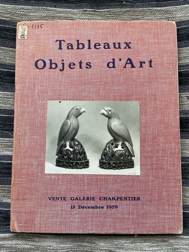 Rare catalogue vente 1959 - rare,