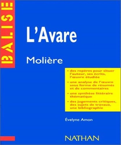 Avare molière - -,