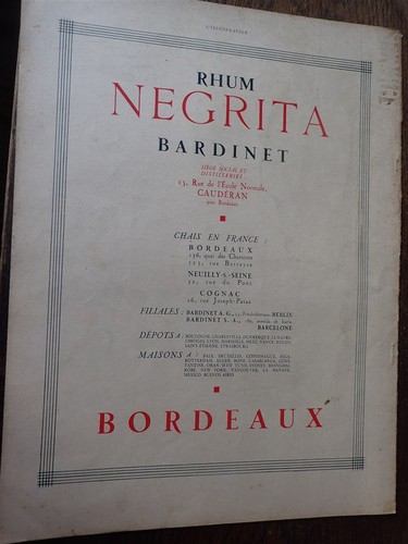 Rhum negrita bardinet bordeaux - negrita,