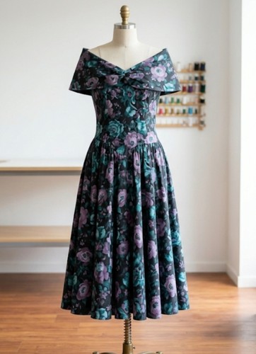 Robe pin année 1987 - robe, pin-up