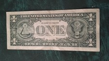 très rare billet de 1 Dollar USA , première sèrie A