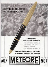 Publicité ancienne stylo Météor 1947 