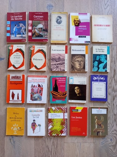 Lot livres classiques - lot,