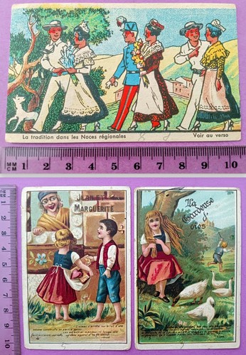 Lot anciens chromos - lot,