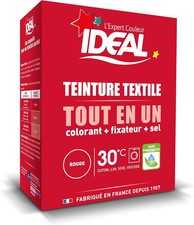 Teinture textile ideale rouge - ideale,