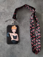 Porte carte-badge Cendrillon 2