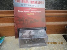 DELAGE D6 70 VOITURE MINIATURE 1/43 EN BOITE FASCICULE