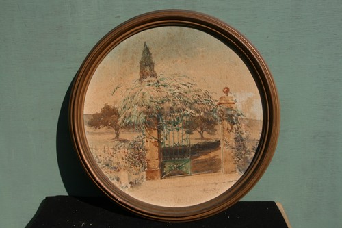 Tableau peinture aquarelle sur - tableau,