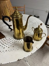 service en cuivre à café ou à thé italien 1960