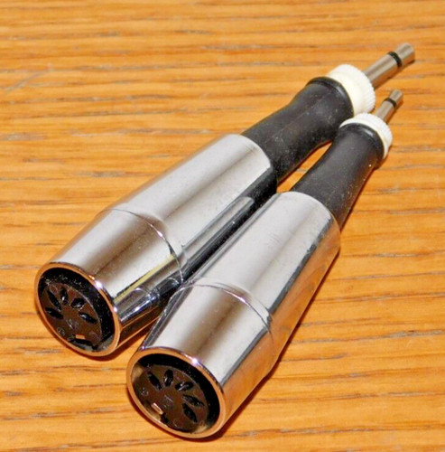 Vintage fiche cable audio - 2,