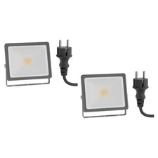 2x LED Projecteur de jardin
