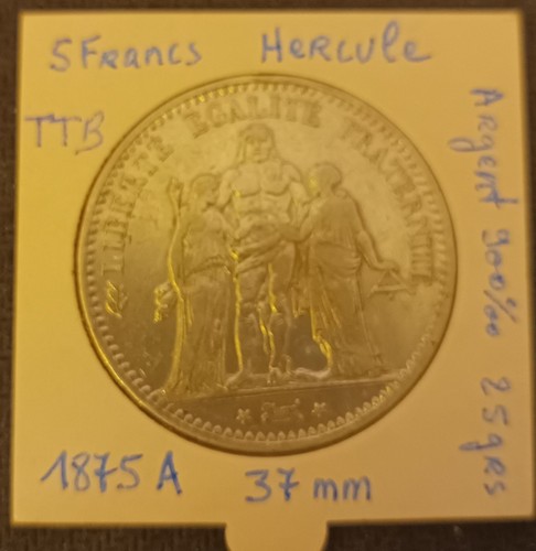 France 5 francs - –,