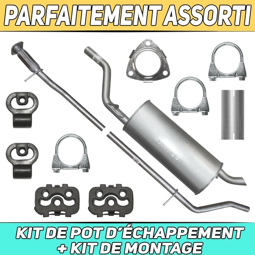 Kit pot échappement - kit, d’échappement