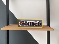 plaque deco flipper gottlieb