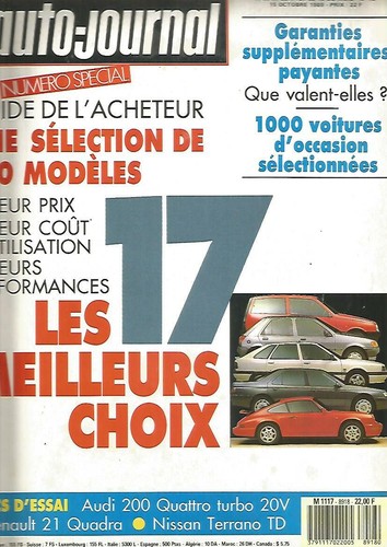 Auto journal audi 200 - journal,